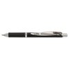 Pentel EnerGel PRO Retractable Gel Pen, Medium 0.7mm, Black Ink, Black Barrel BLP77A